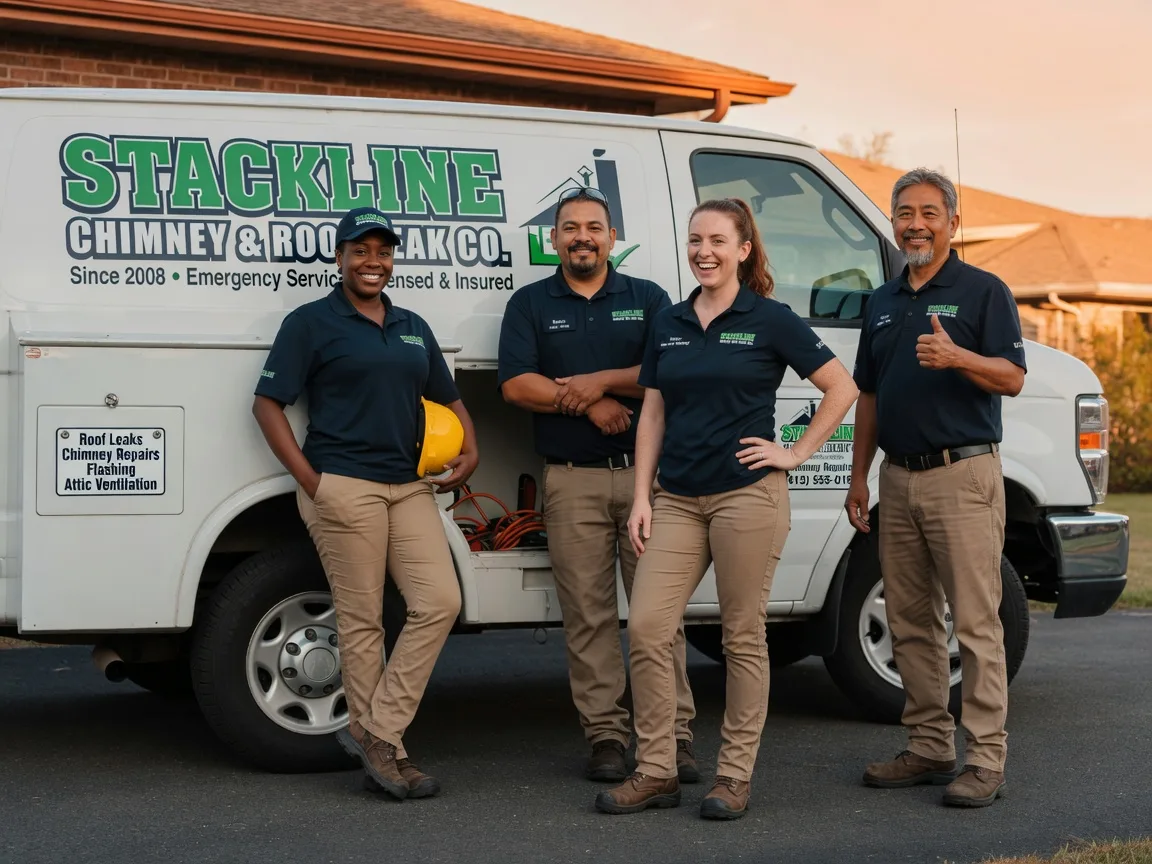 Chimney flashing repair company in Pacifica, CA